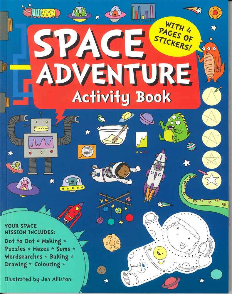 Space Activity Book Magazine Issue NO 01