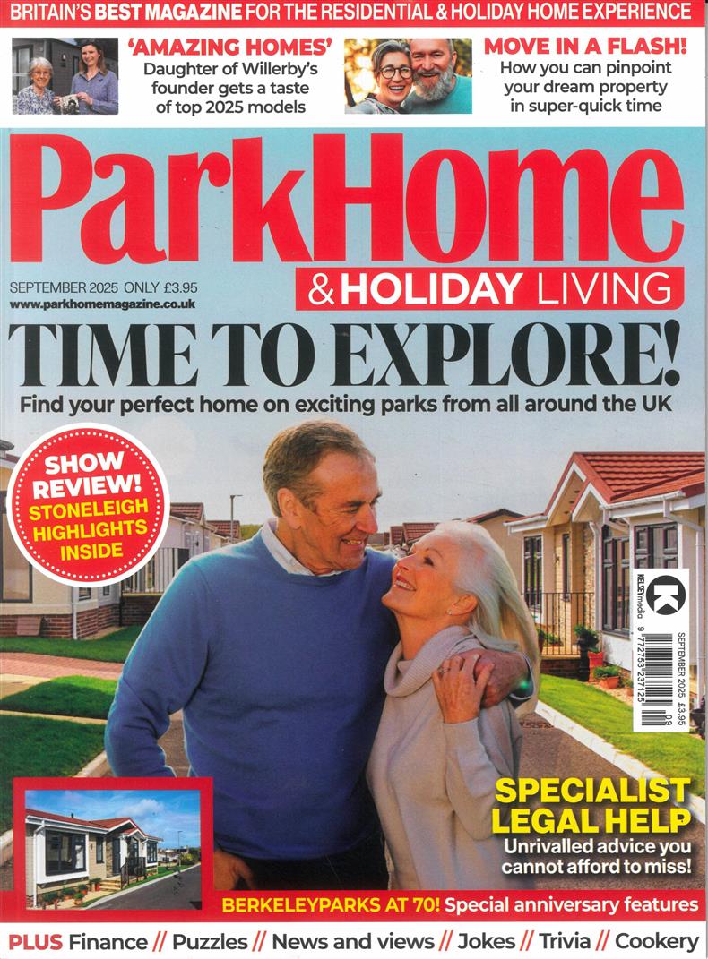 Park Homes & Holiday Caravan - SEP 25