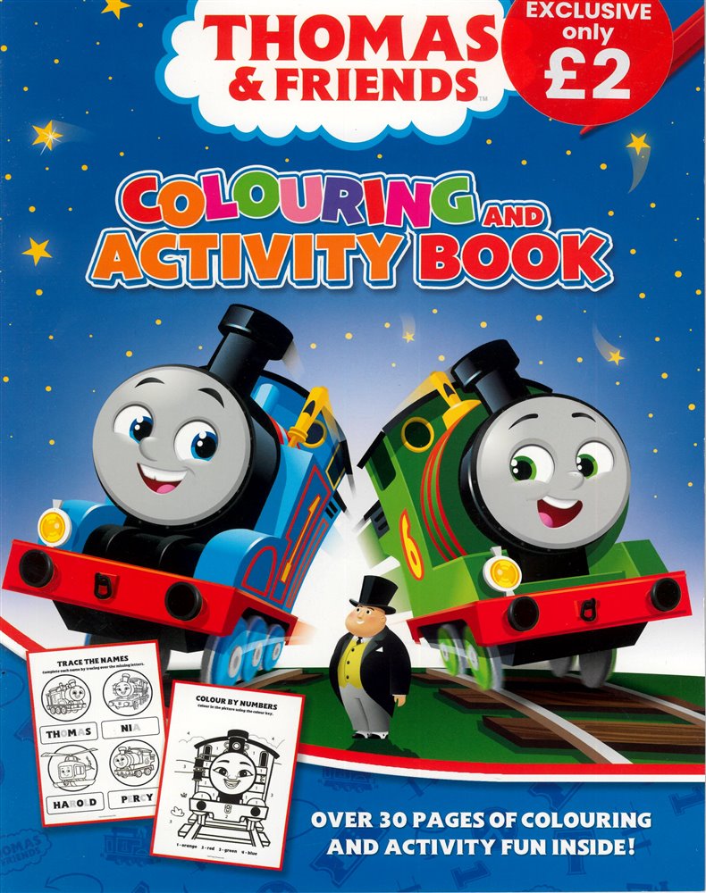 Thomas & Friends Activity &  Magazine Issue NO 01