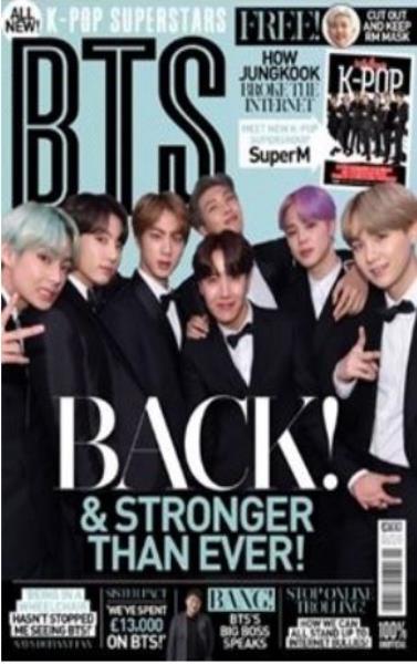 K POP Superstars BTS Magazine