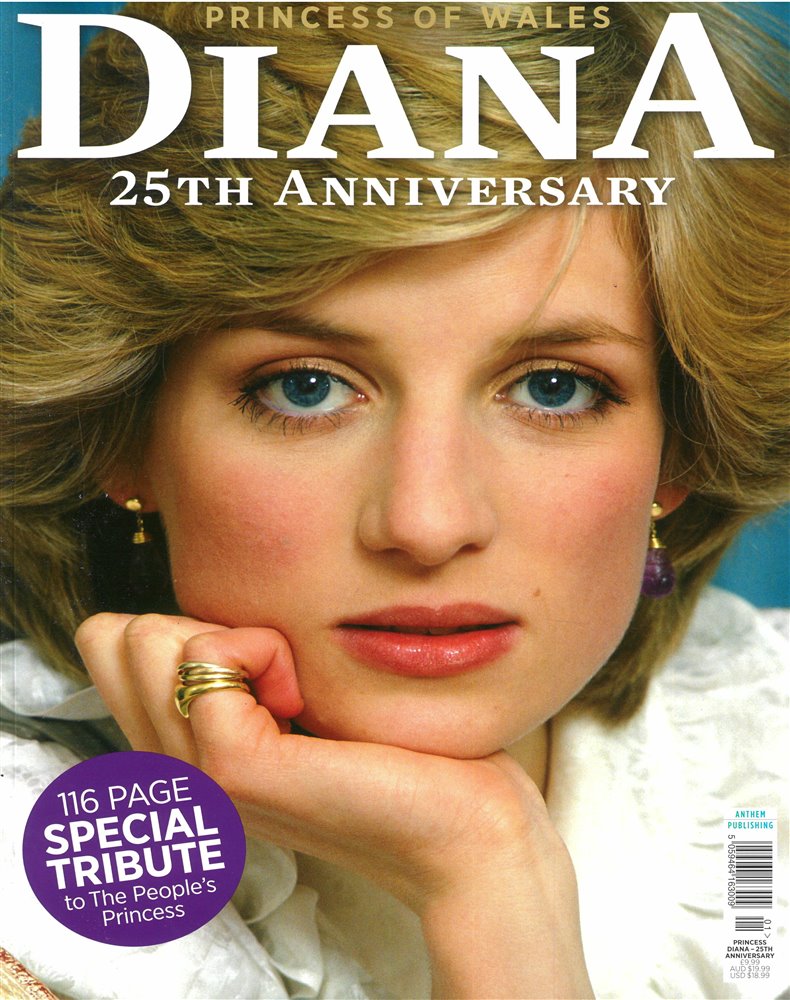 Princess Diana 25th Anniversary Magazine Issue 2022