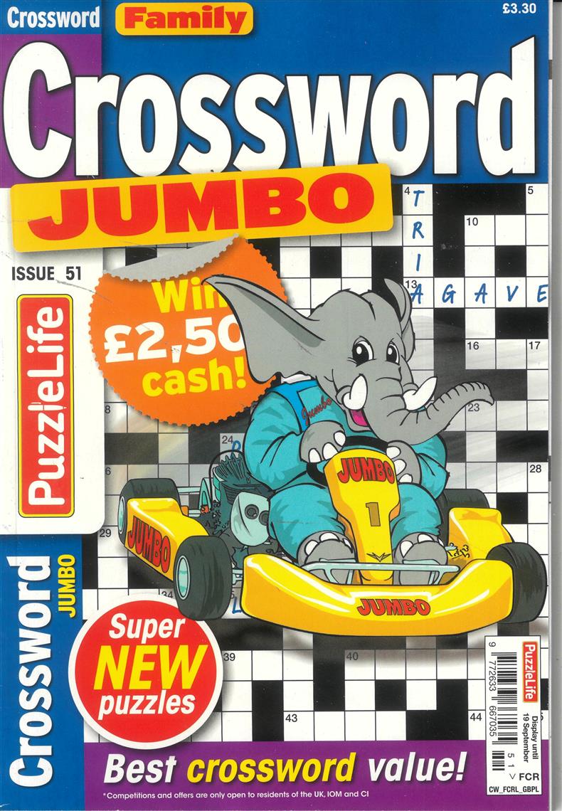 Family Crossword Jumbo - NO 51