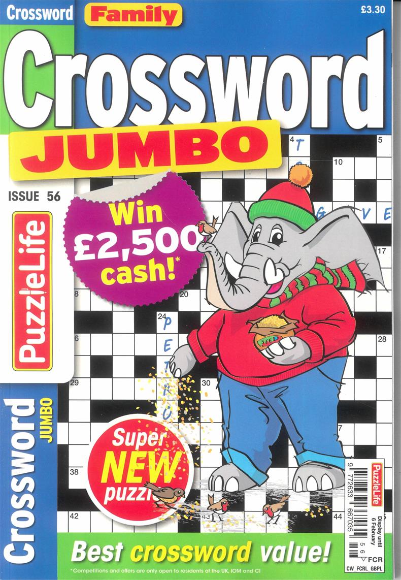 Family Crossword Jumbo - NO 56