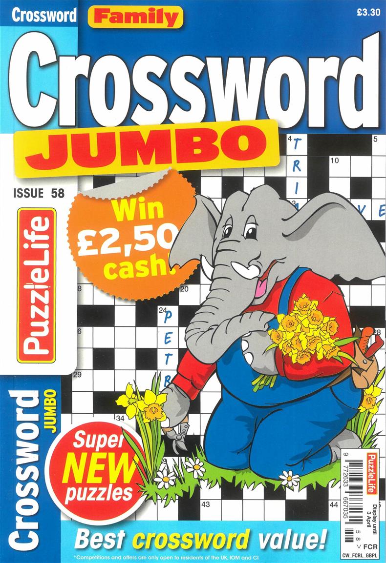 Family Crossword Jumbo - NO 58