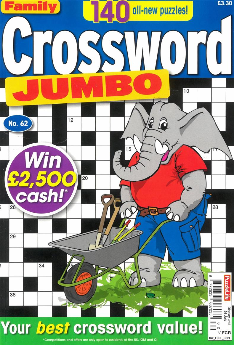 Family Crossword Jumbo - NO 62