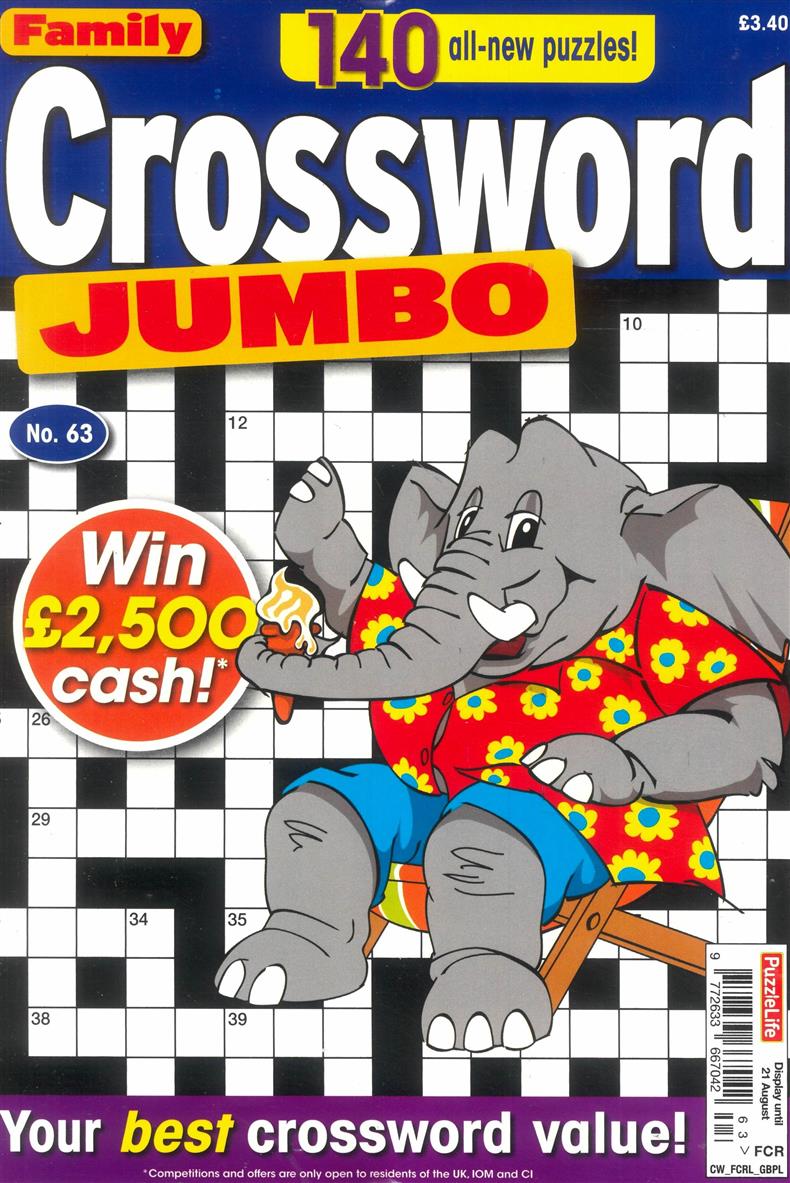 Family Crossword Jumbo - NO 63