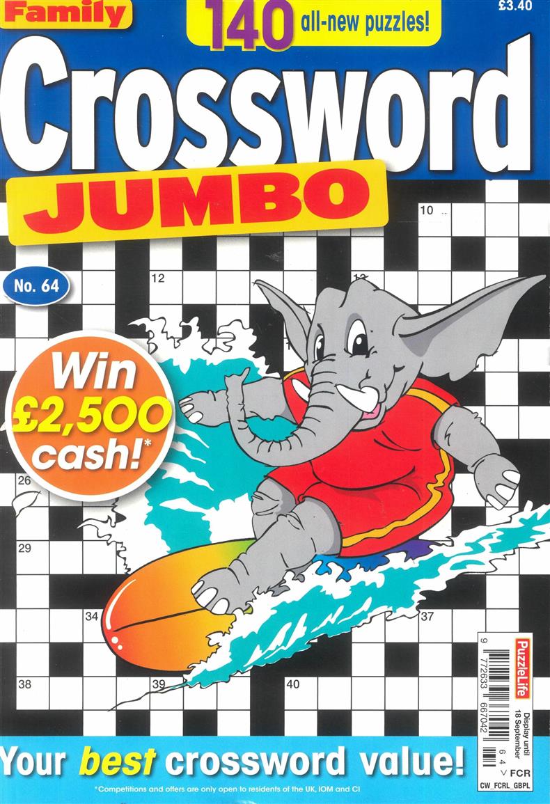 Family Crossword Jumbo - NO 64