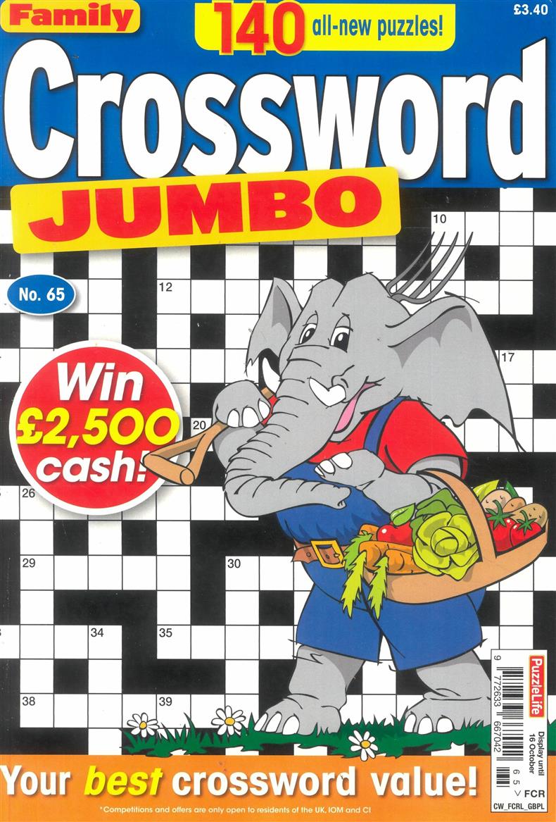 Family Crossword Jumbo - NO 65