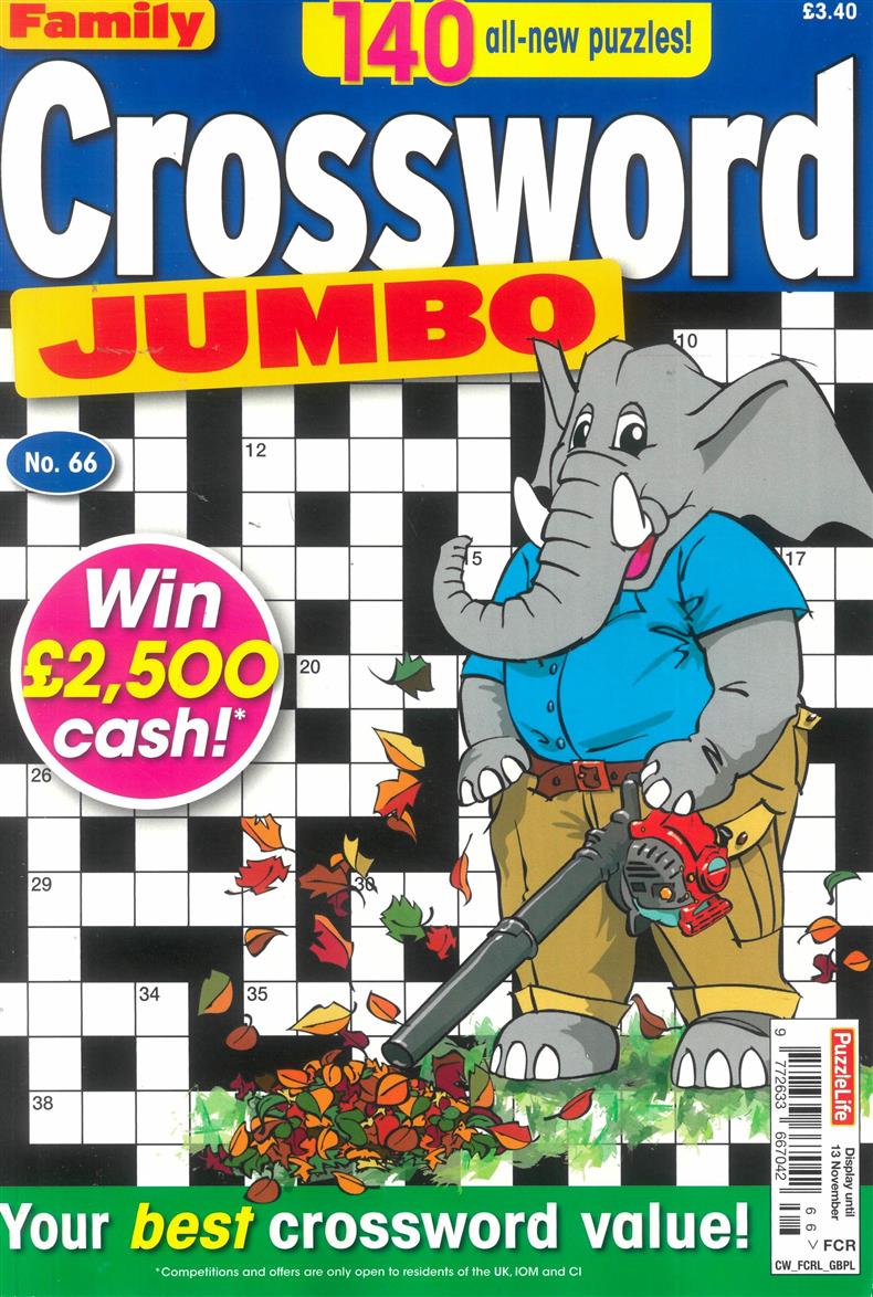 Family Crossword Jumbo - NO 66