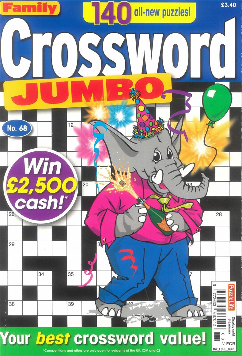 Family Crossword Jumbo - NO 68