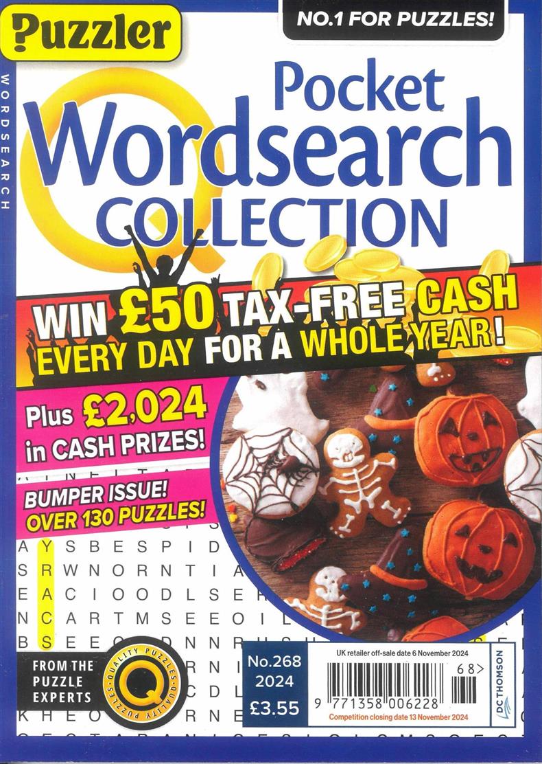 Puzzler Pocket Wordsearch Collection - 268