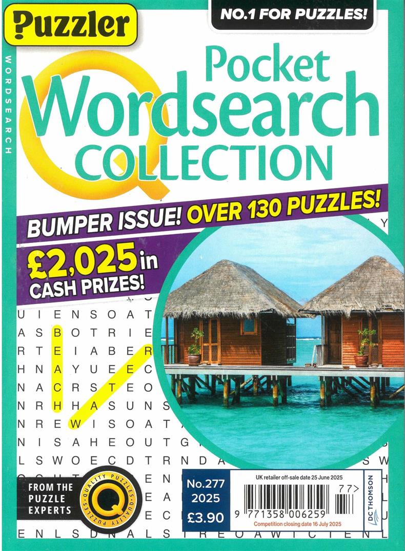 Puzzler Pocket Wordsearch Collection - 277