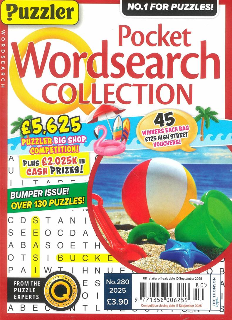 Puzzler Pocket Wordsearch Collection - NO 280