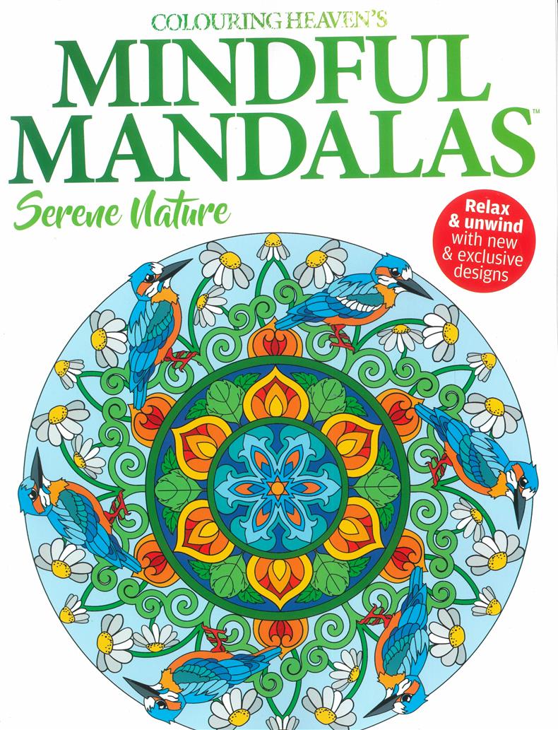 Colouring Heaven Mindful Mandalas  - NO 19