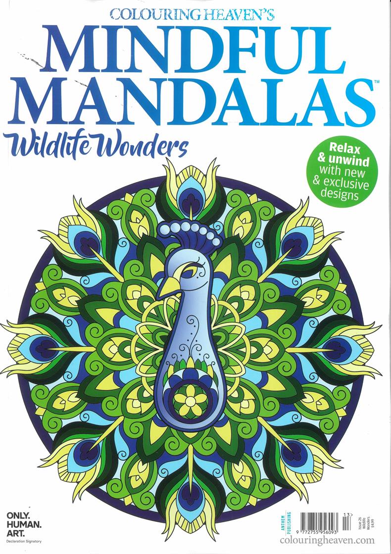 Colouring Heaven Mindful Mandalas  - WILDWONDER