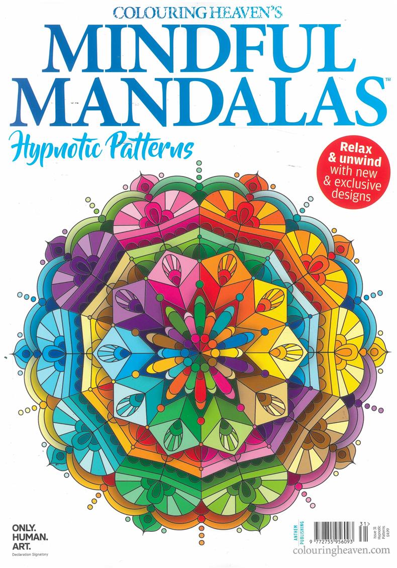 Colouring Heaven Mindful Mandalas  - HYPNOTIC