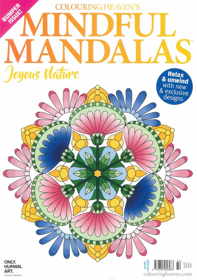 Colouring Heaven Mindful Mandalas  - NATURE