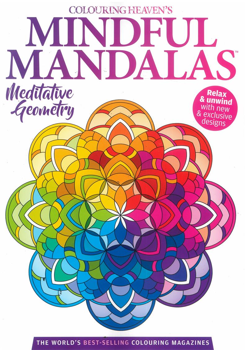 Colouring Heaven Mindful Mandalas  - MEDITATIVE