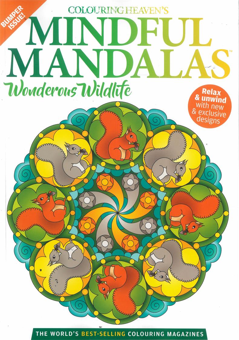 Colouring Heaven Mindful Mandalas  - WONDEROUSW
