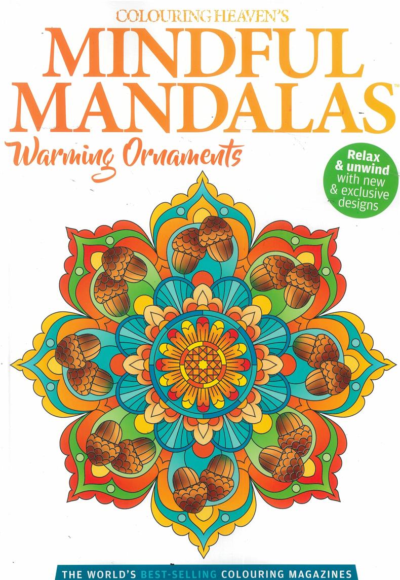 Colouring Heaven Mindful Mandalas  - ORNAMENTS