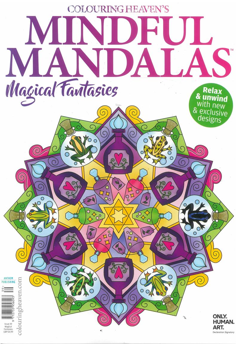 Colouring Heaven Mindful Mandalas  - MAGICAL