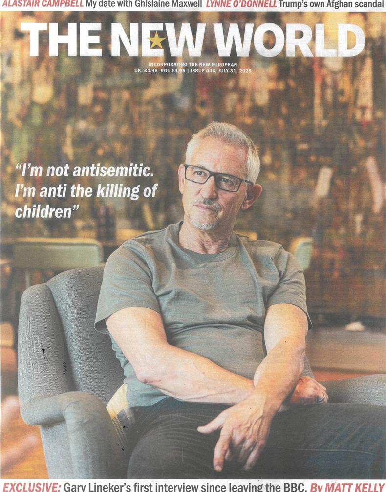 The New World - 31/07/2025