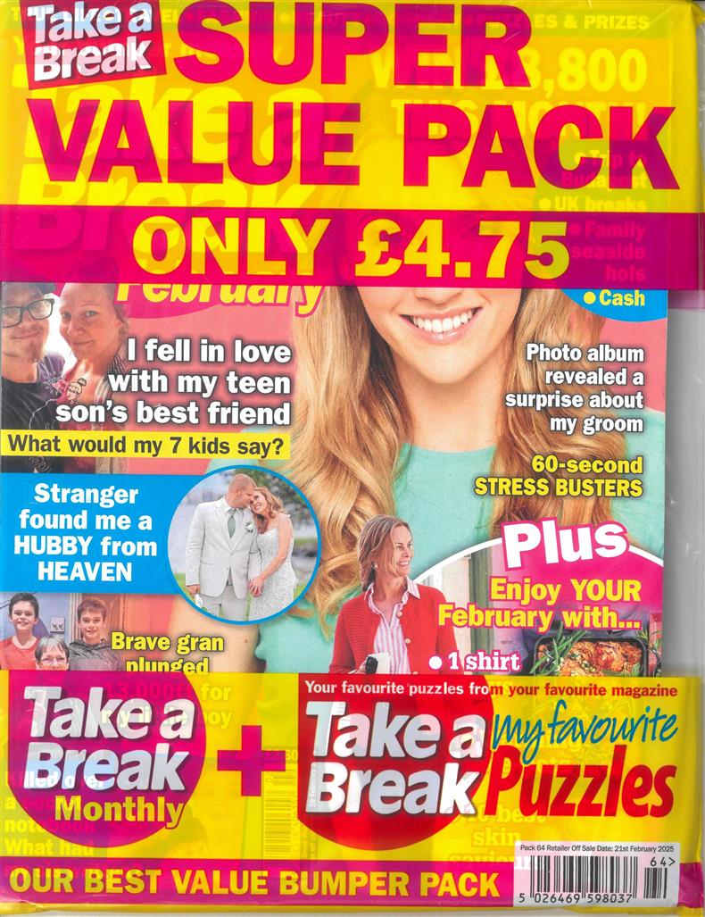 Take A Break Super Value Pack - PACK 64