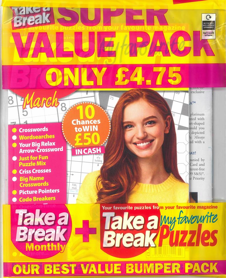 Take A Break Super Value Pack - PACK 65