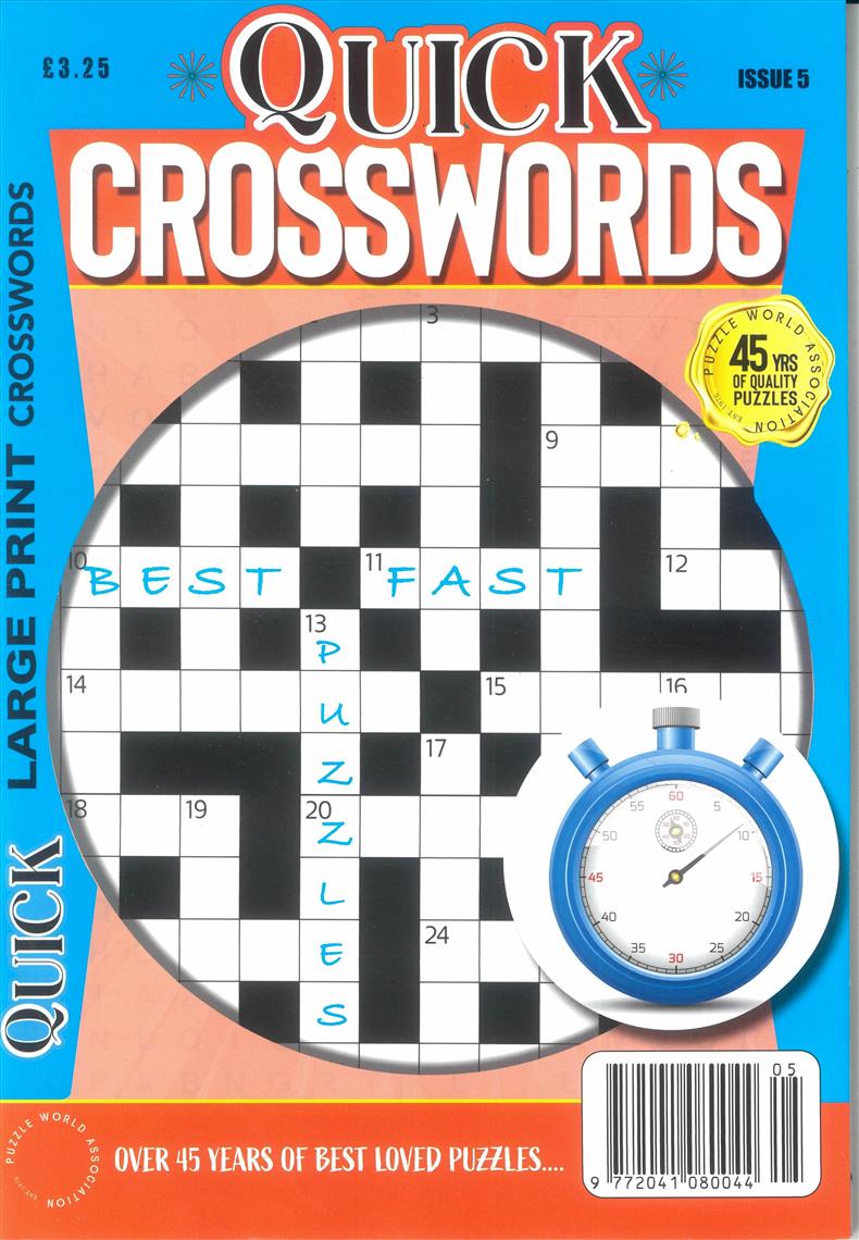 Quick Crosswords - NO 5