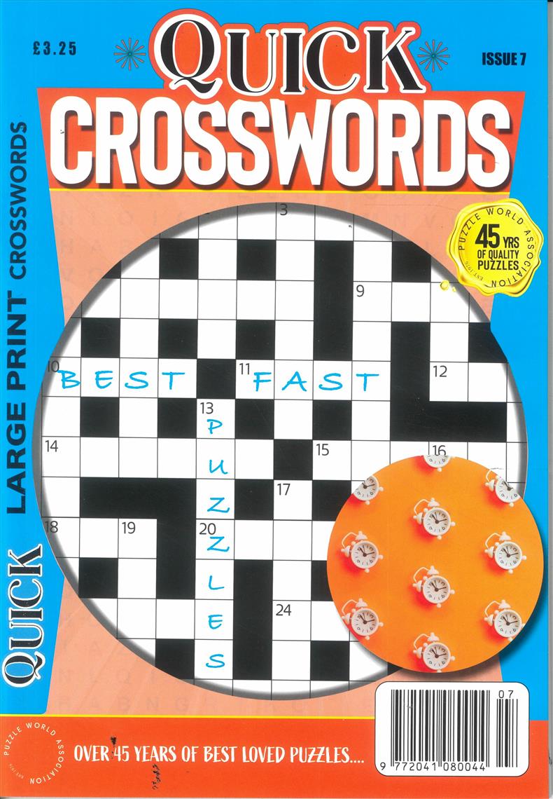 Quick Crosswords - NO 7