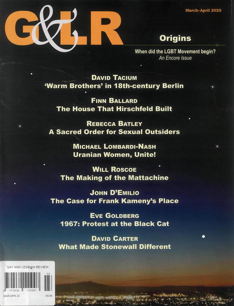 Gay & Lesbian Review  - MAR-APR