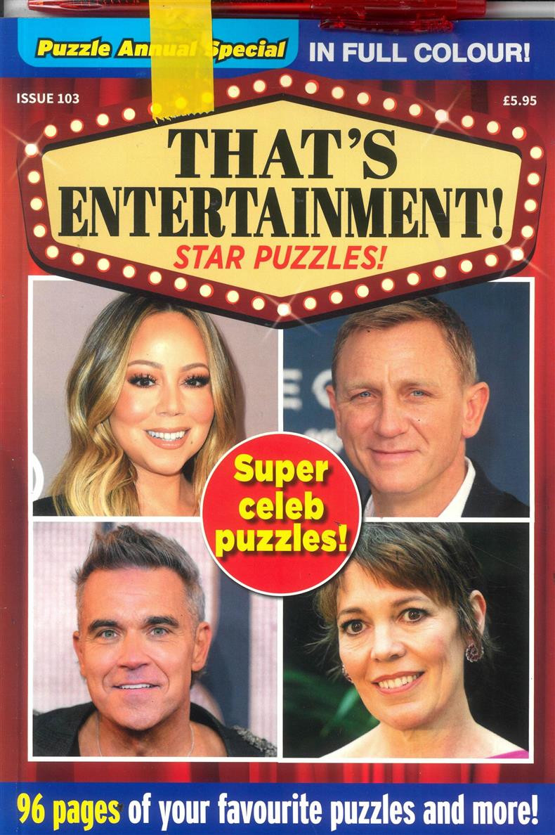 Puzzle Annual Special  - NO 103