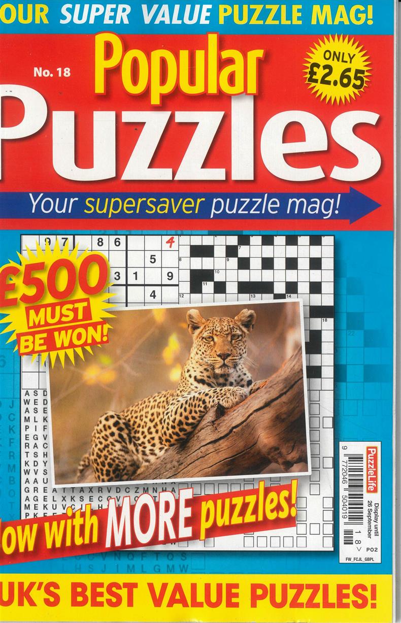 Popular Puzzles  - NO 18