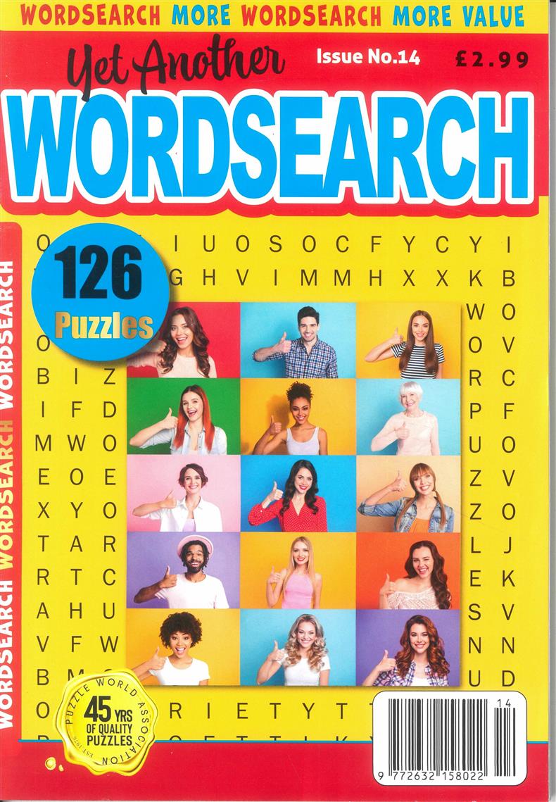 Yet Another Wordsearch - NO 14
