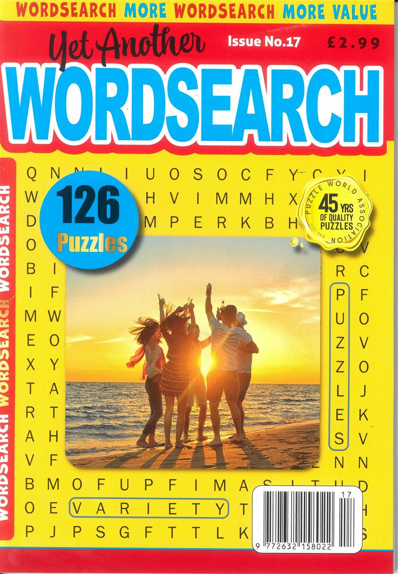 Yet Another Wordsearch - NO 17