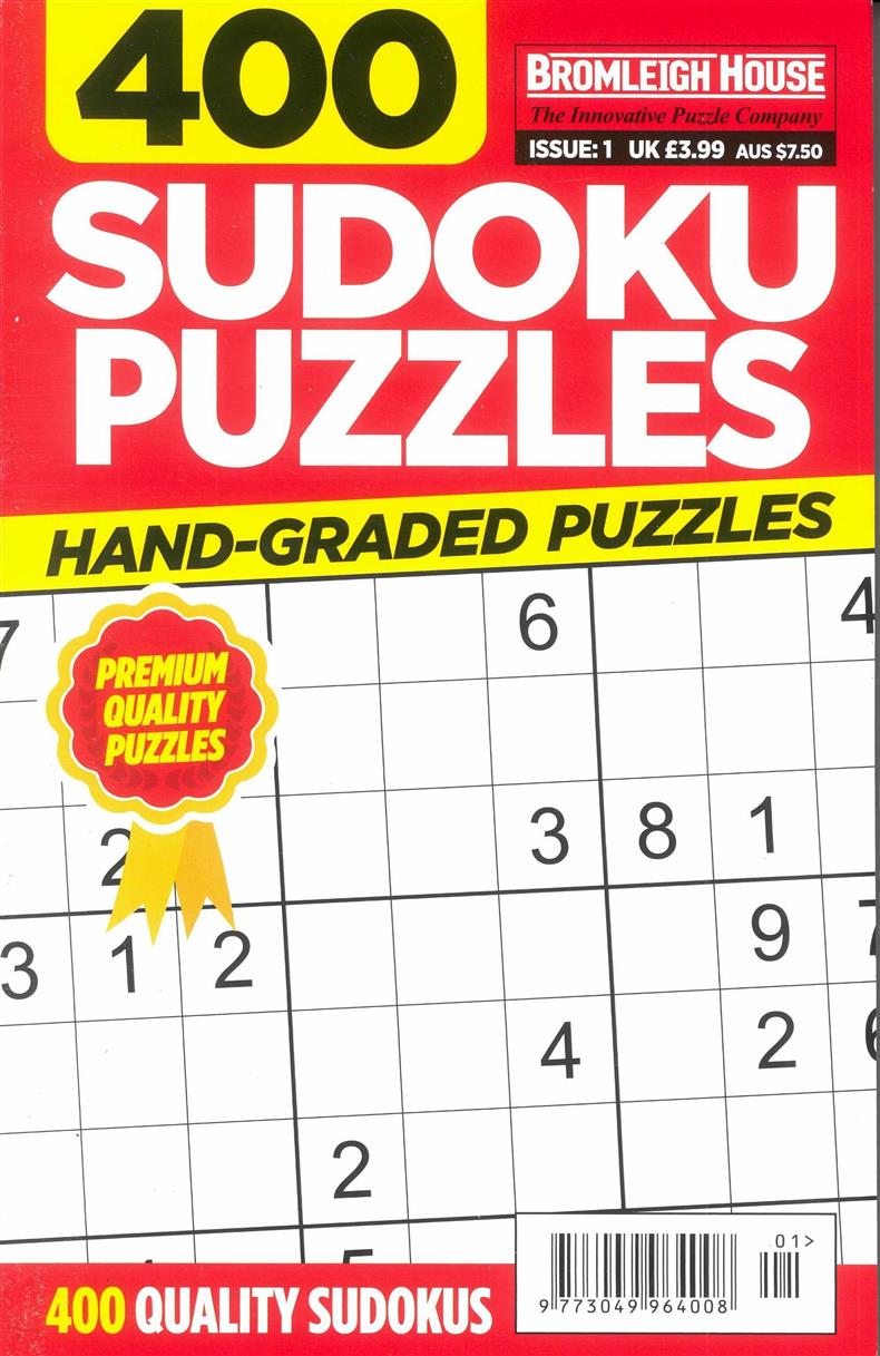 400 Sudoku Puzzles - NO 1