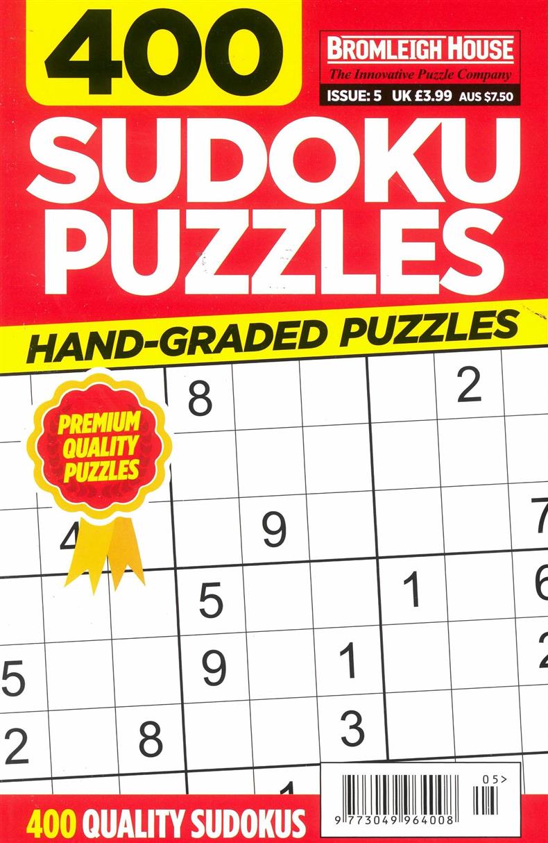 400 Sudoku Puzzles - NO 5