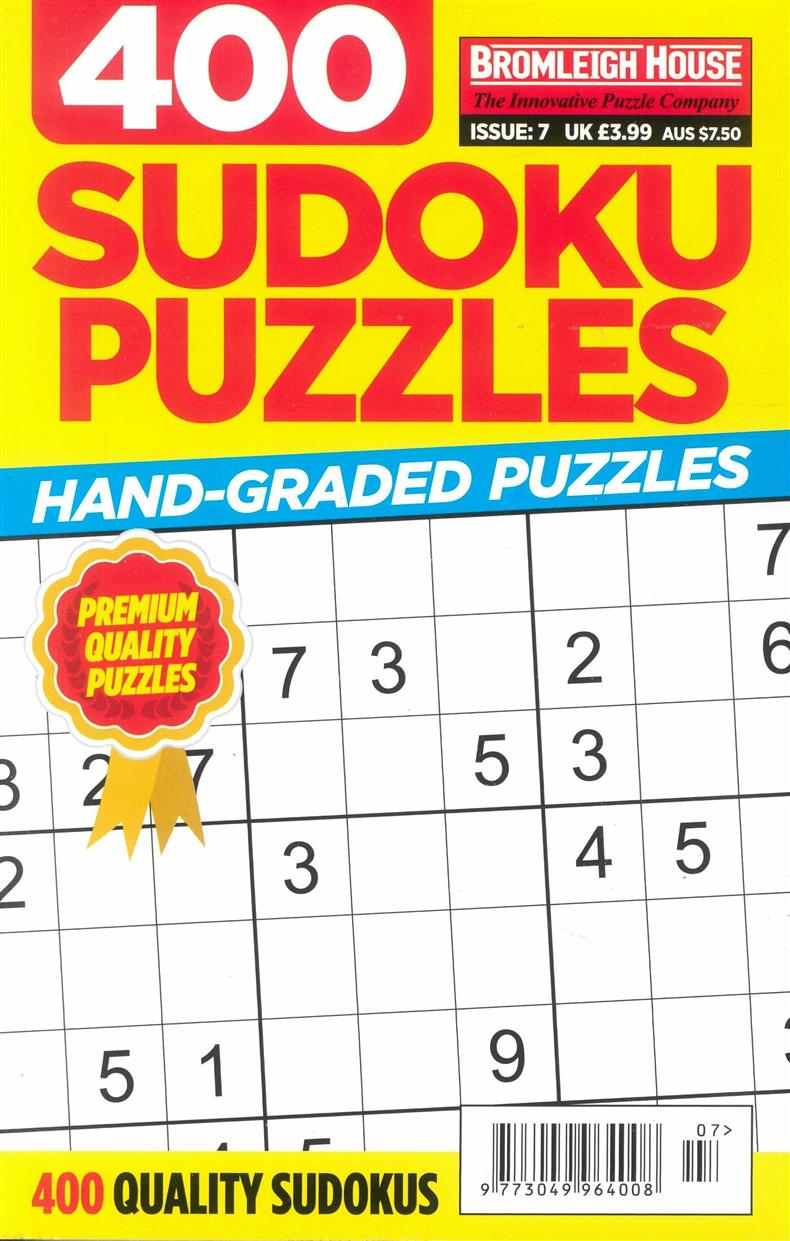 400 Sudoku Puzzles - NO 7