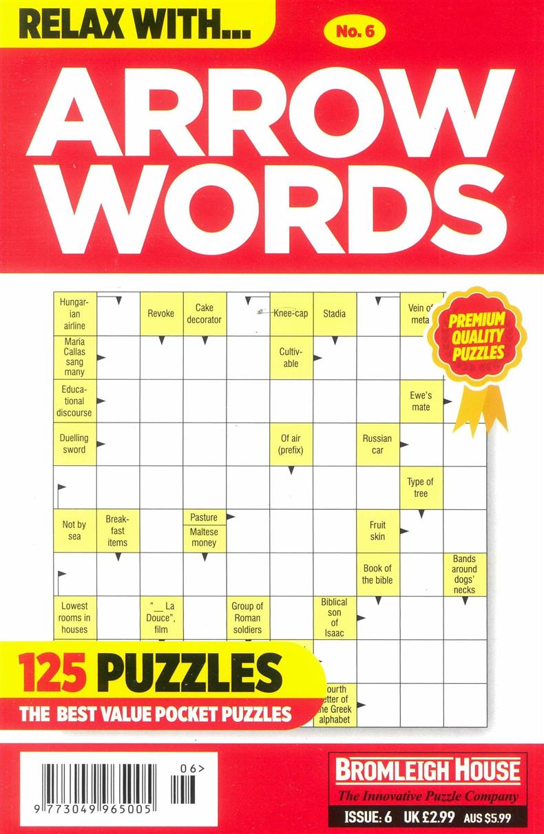 Relax with Arrowwords - NO 6