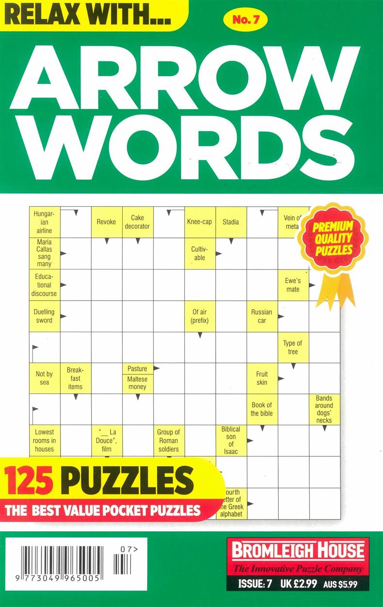 Relax with Arrowwords - NO 7