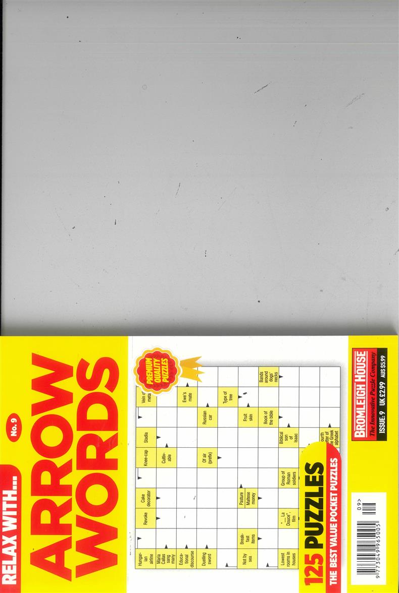 Relax with Arrowwords - NO 9