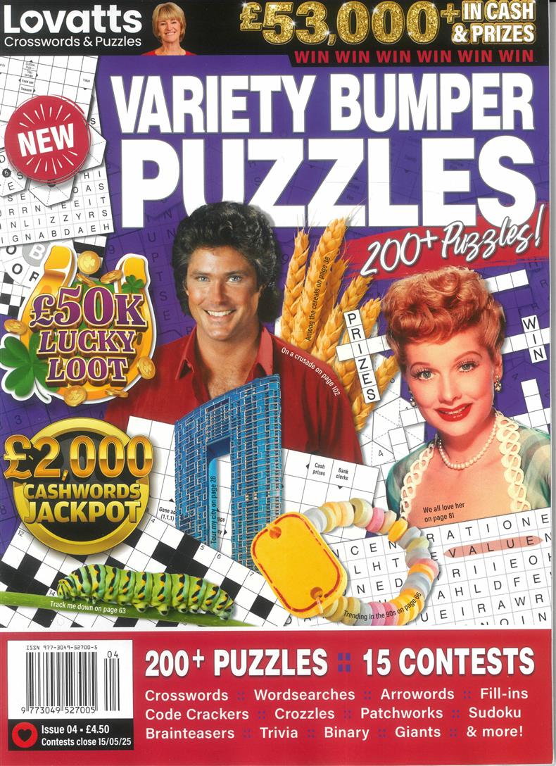 Lovatts Variety Bumper Puzzles  - NO 4