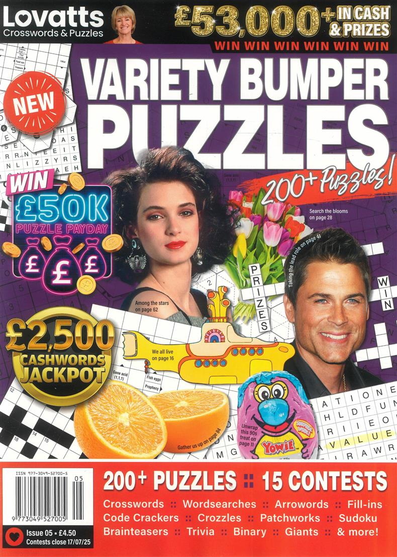 Lovatts Variety Bumper Puzzles  - NO 5