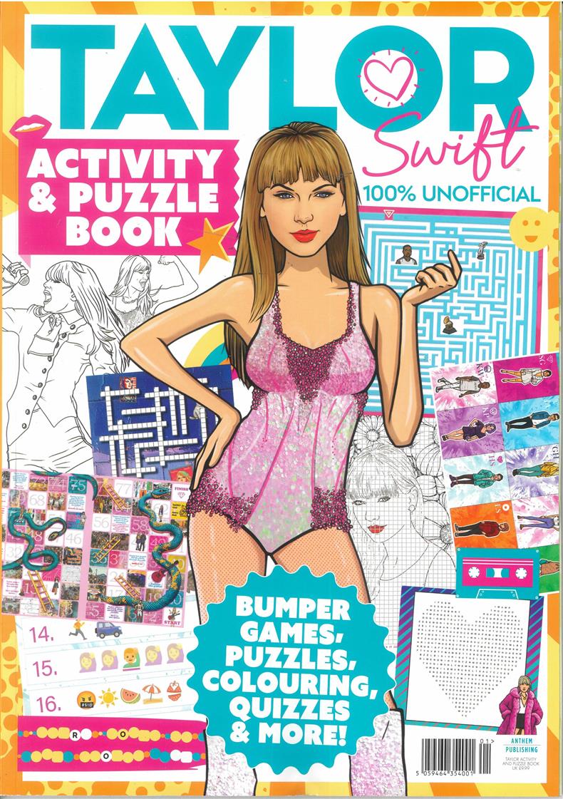 Taylor Swift Puzzle Book - NO 01