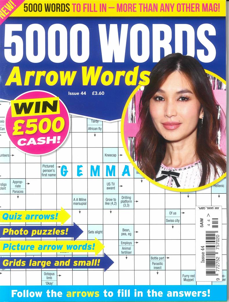 5000 Words Arrowwords - NO 44