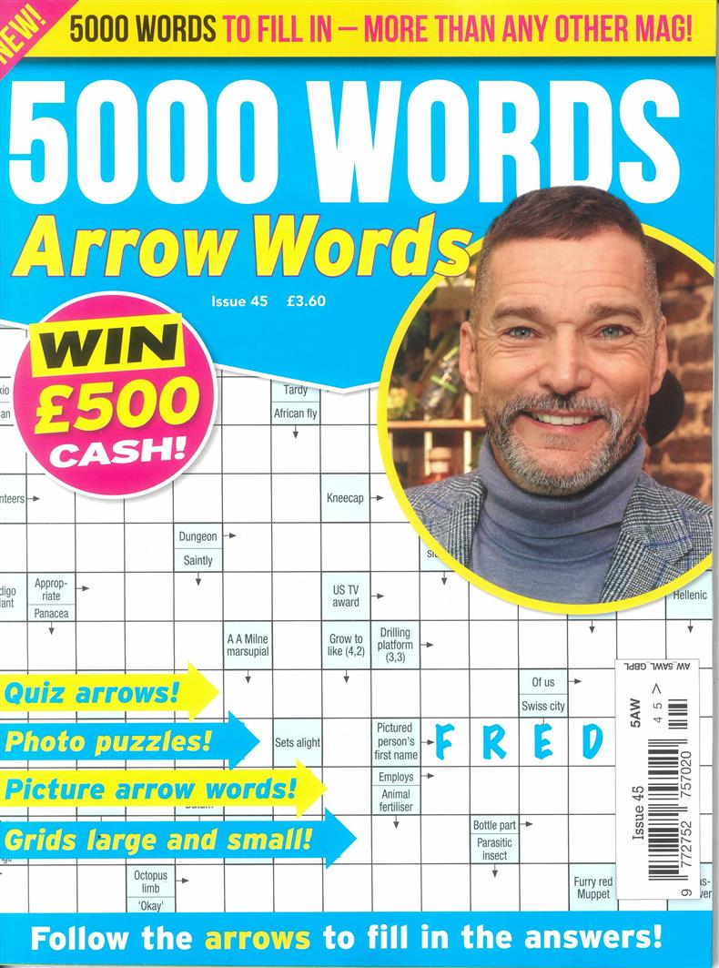 5000 Words Arrowwords - NO 45
