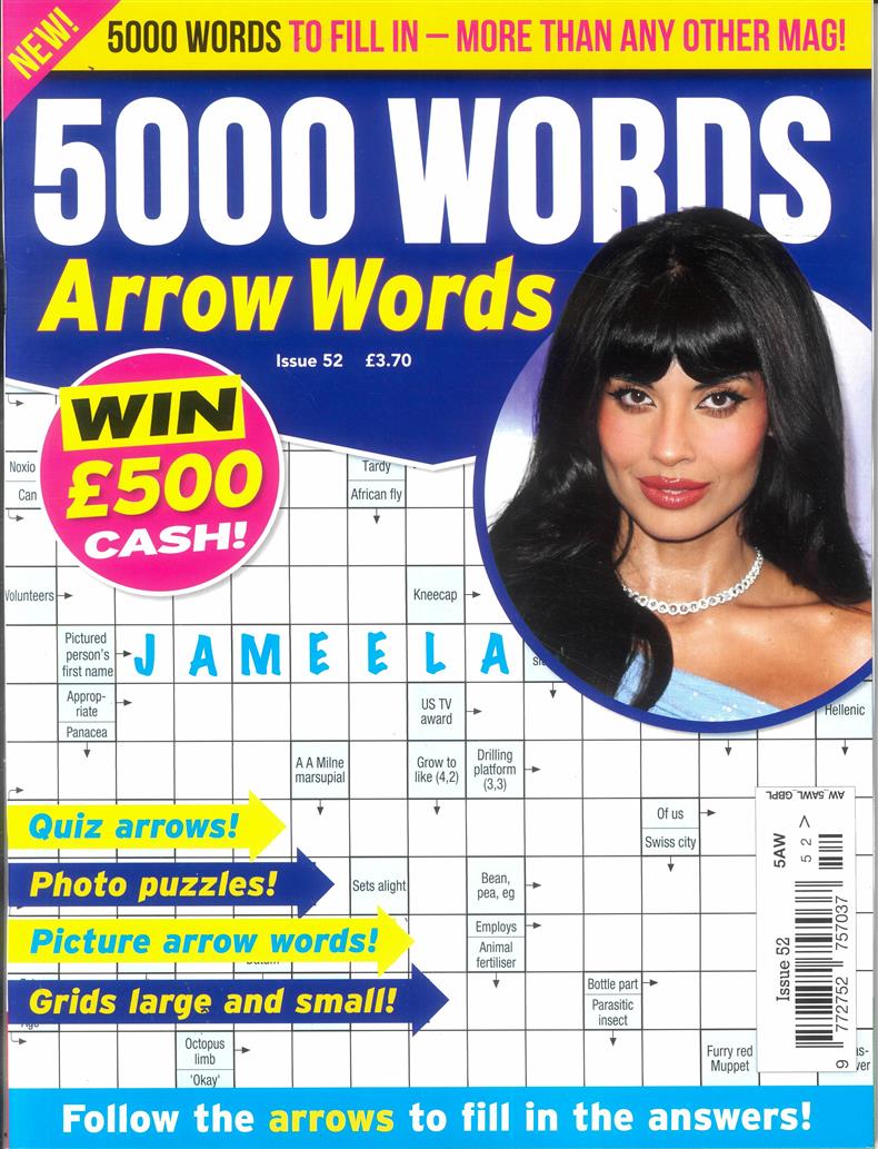 5000 Words Arrowwords - NO 52