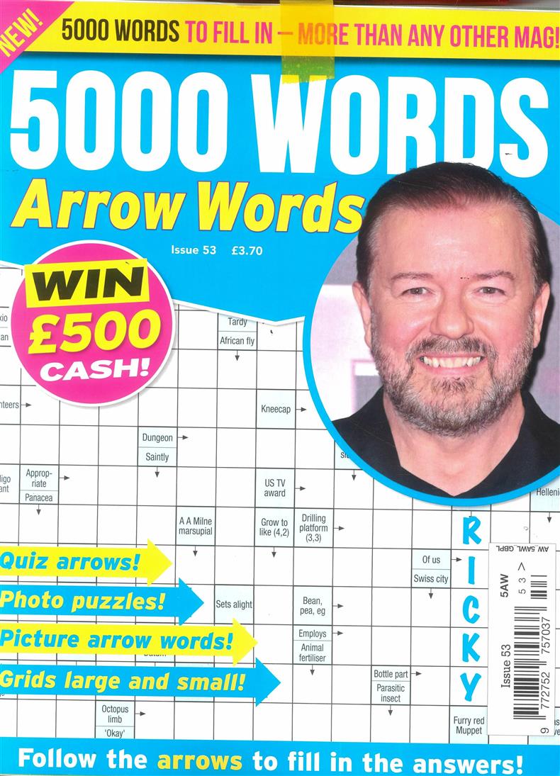 5000 Words Arrowwords - NO 53