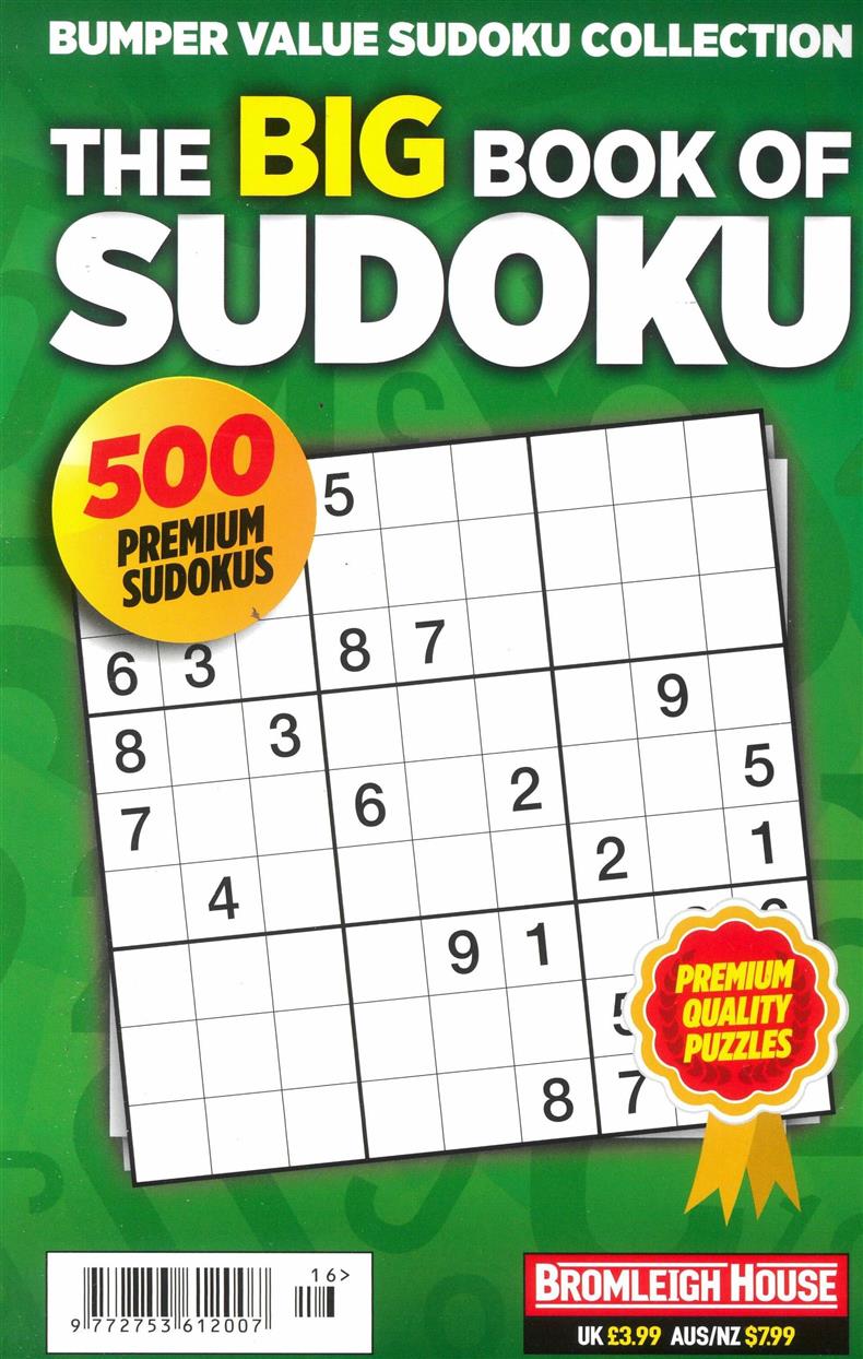 Big Book of Sudoku - NO 16