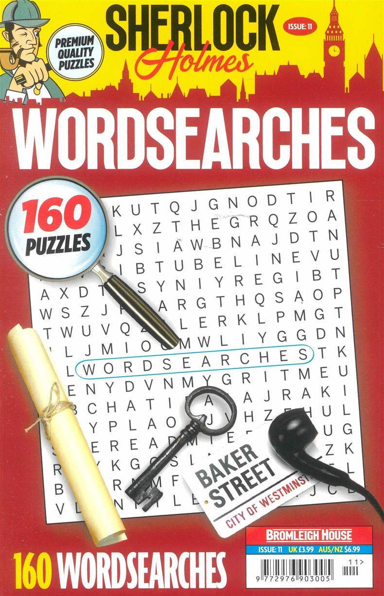 Sherlock Holmes Wordsearches - NO 11
